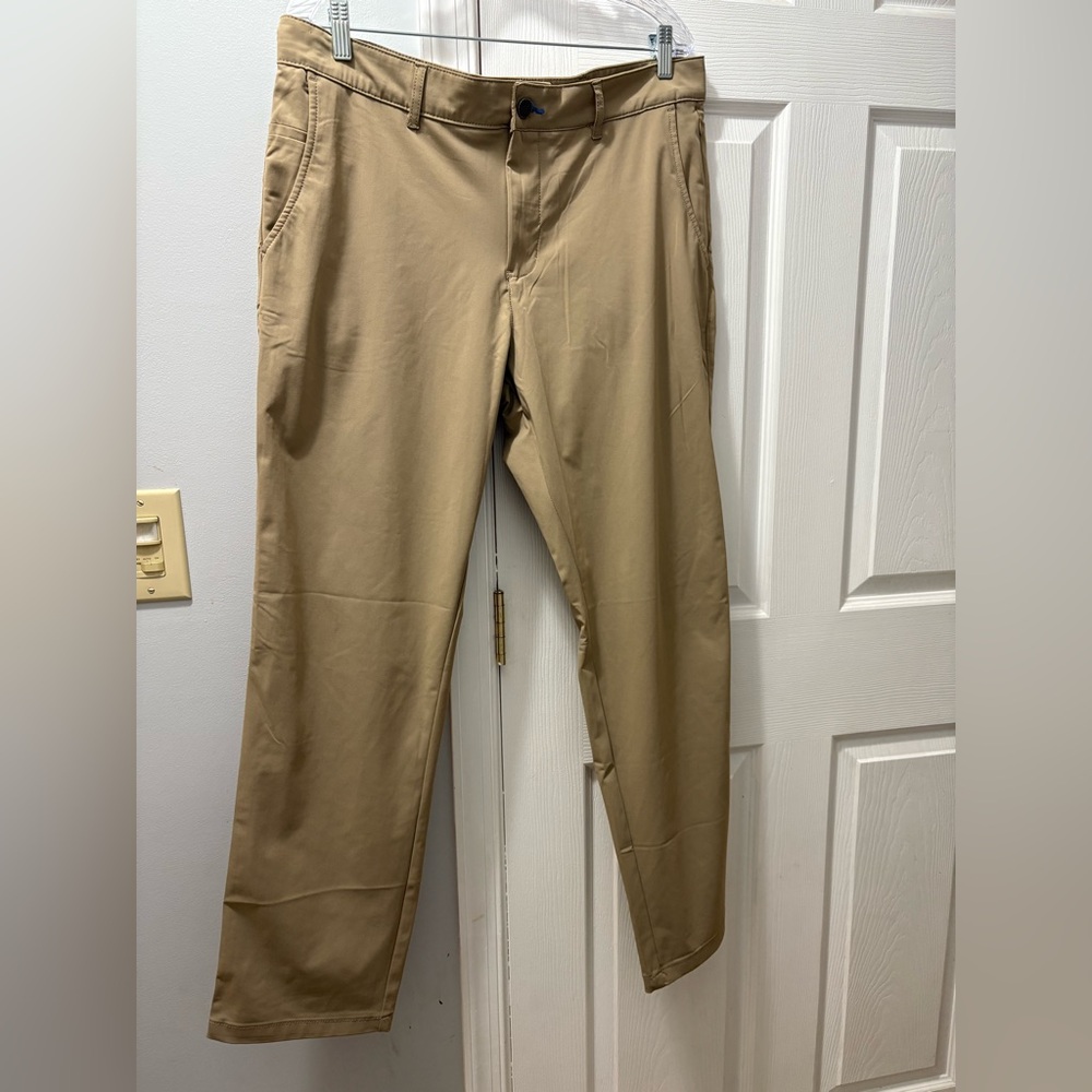Twillory Performance Pants – Khaki – W36 L32 – Tailored Fit
